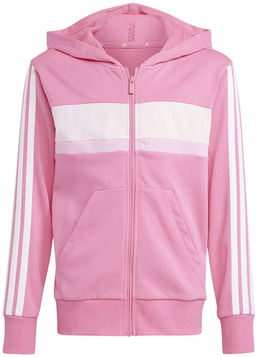 Adidas Tiberio 3 Stripes Trainingspak - Roze - 158/164