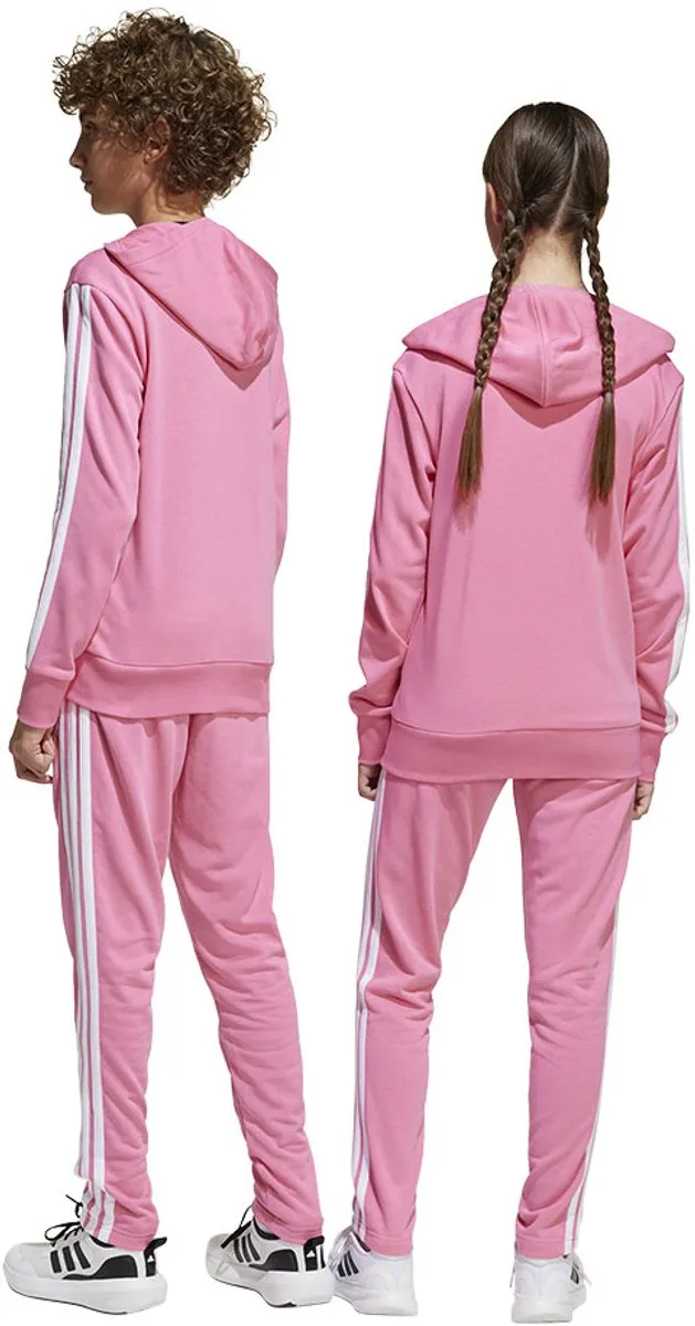 Adidas Tiberio 3 Stripes Trainingspak - Roze - 158/164