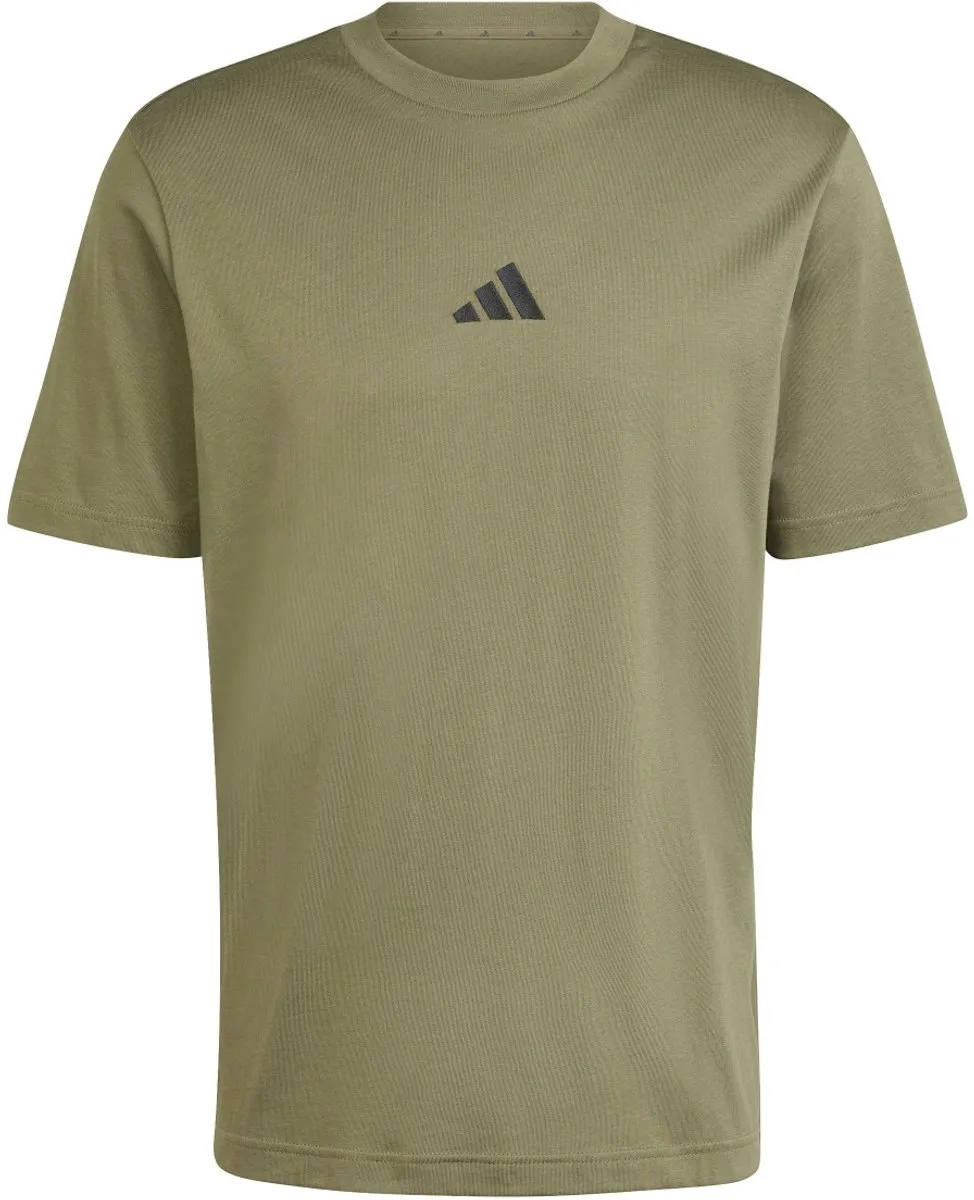 adidas M SL SJ T Sport T-shirt Korte Mouw Heren L - Groen