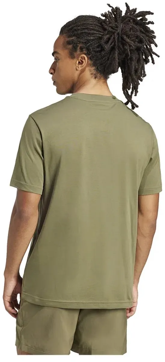 adidas M SL SJ T Sport T-shirt Korte Mouw Heren L - Groen