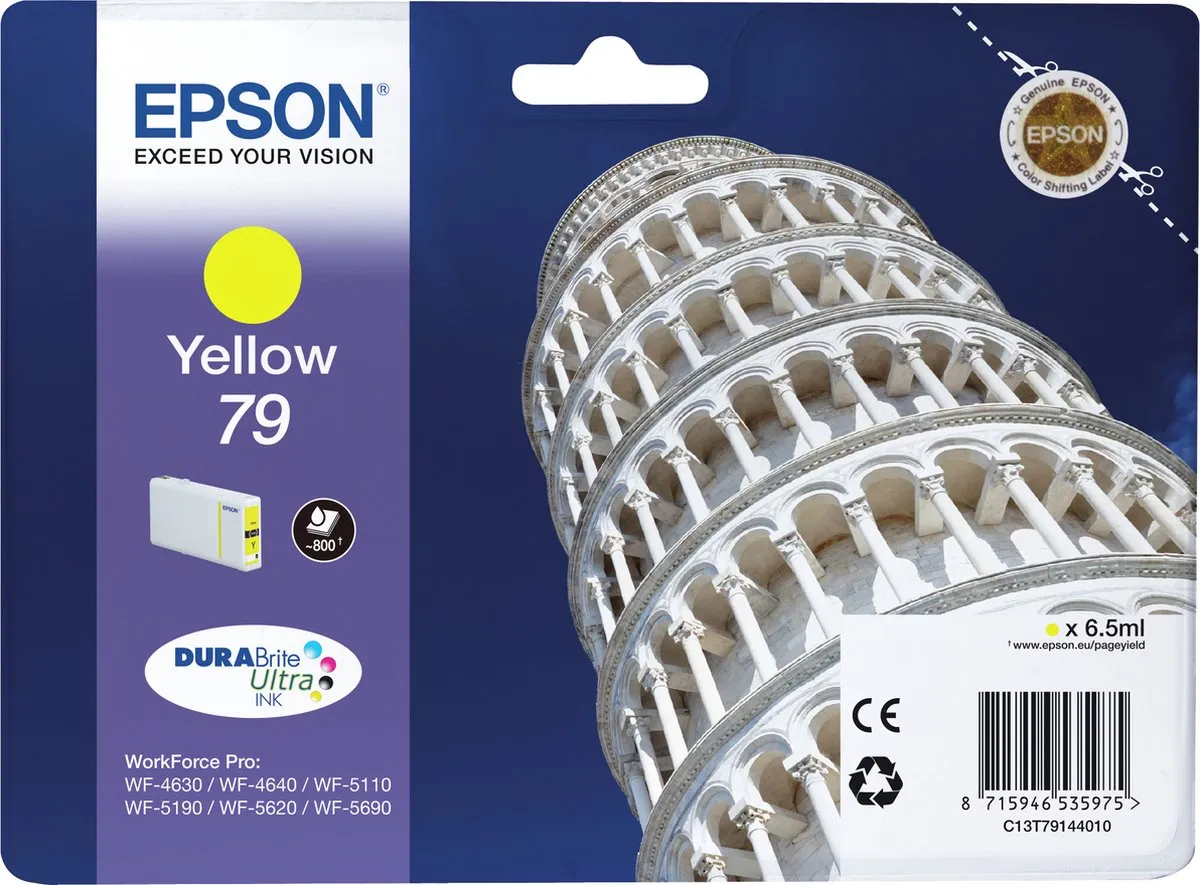 Epson C13T79144010 Inktcartridge Geel