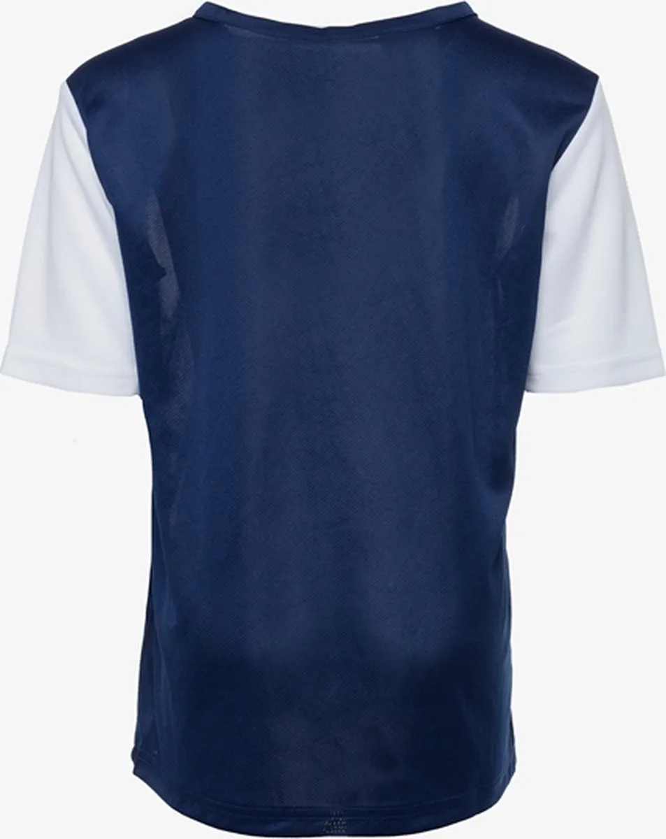 adidas Estro 19 Sportshirt 116 - Donkerblauw/Wit