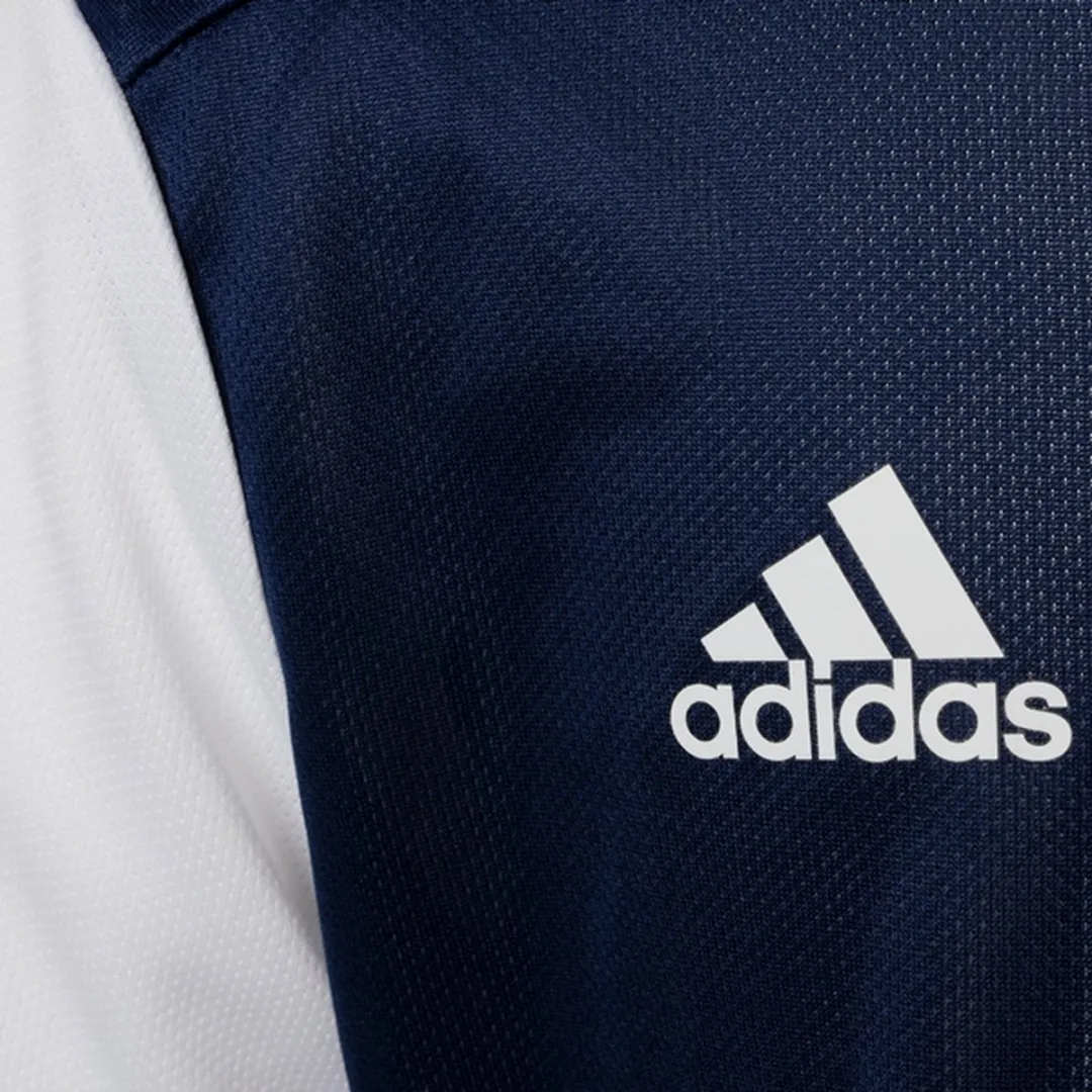 adidas Estro 19 Sportshirt 116 - Donkerblauw/Wit