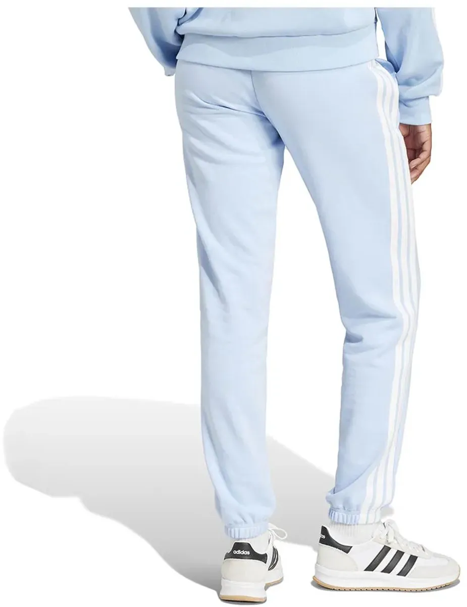 adidas Essentials 3 Stripes French Terry Joggers Glow Blue - 2XS