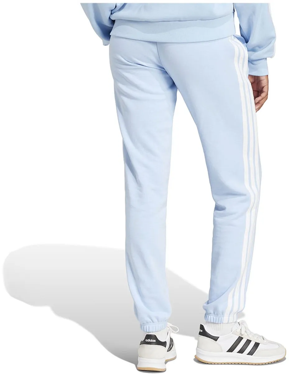 adidas Essentials 3 Stripes French Terry Joggers Glow Blue - 2XS