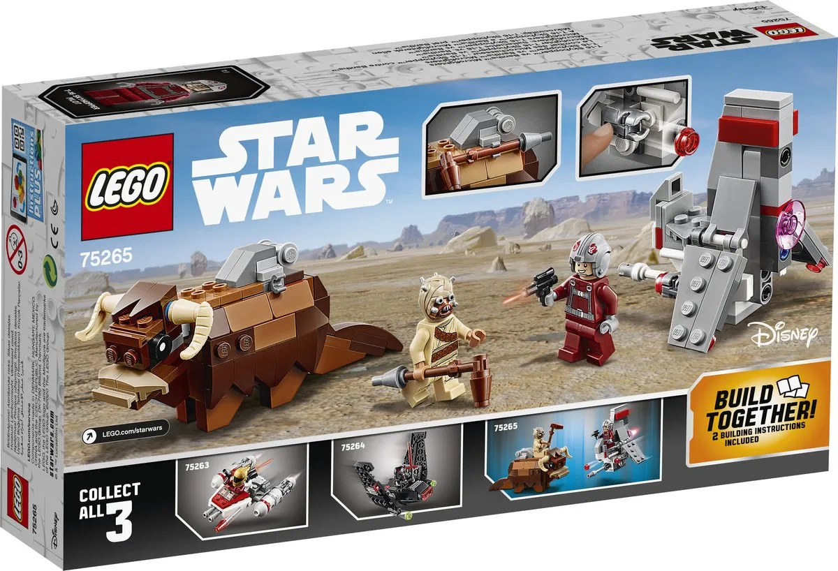 LEGO Star Wars T-16 Skyhopper vs. Bantha Microfighters 75265 - 2 Minifiguren