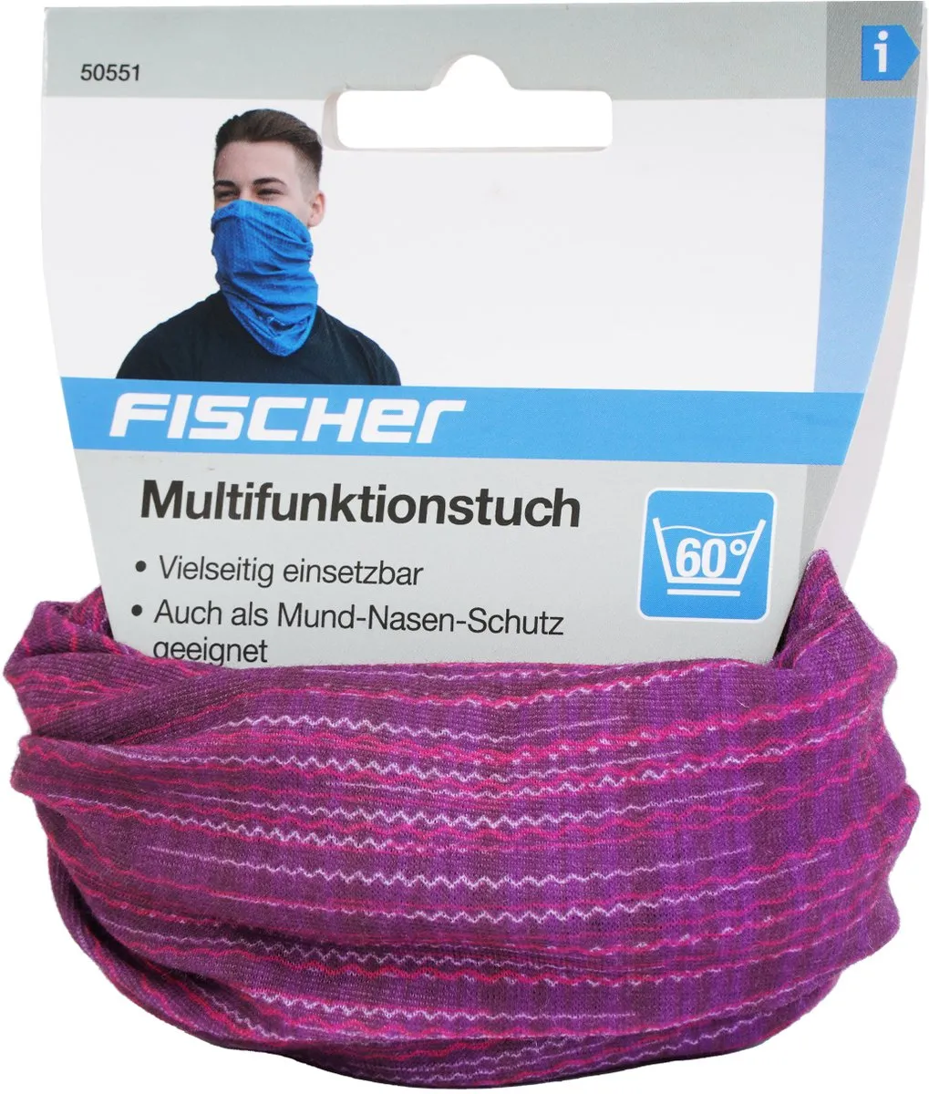 Fischer Sport Multifunctionele Sjaal - Paars