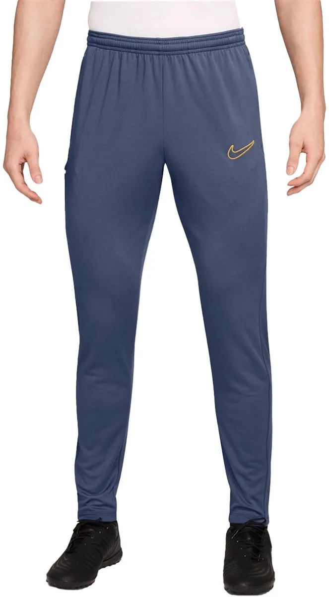 Nike Dri-FIT Academy 25 Trainingsbroek HJ3776-491 - XL - Donkerblauw/Goud