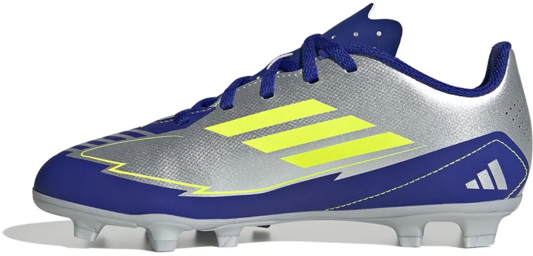 adidas F50 Club FG/MG J Messi Voetbalschoenen JR 38 - Zilver