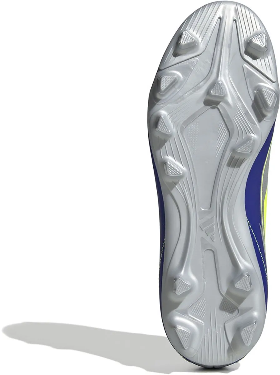 adidas F50 Club FG/MG J Messi Voetbalschoenen JR 38 - Zilver