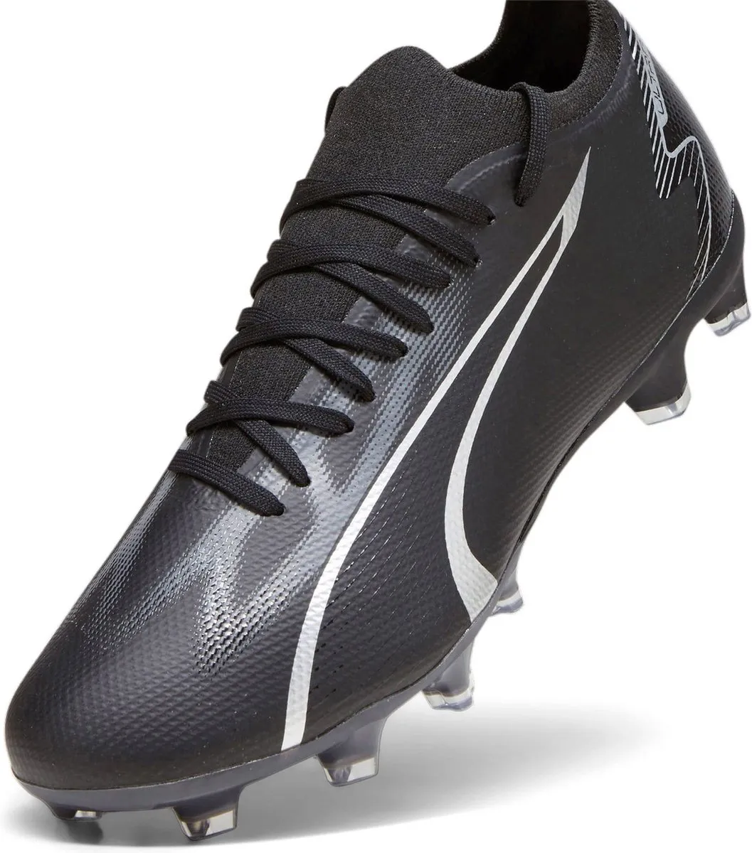 PUMA Ultra Match Sportschoenen 45 - FG - Zwart/Wit