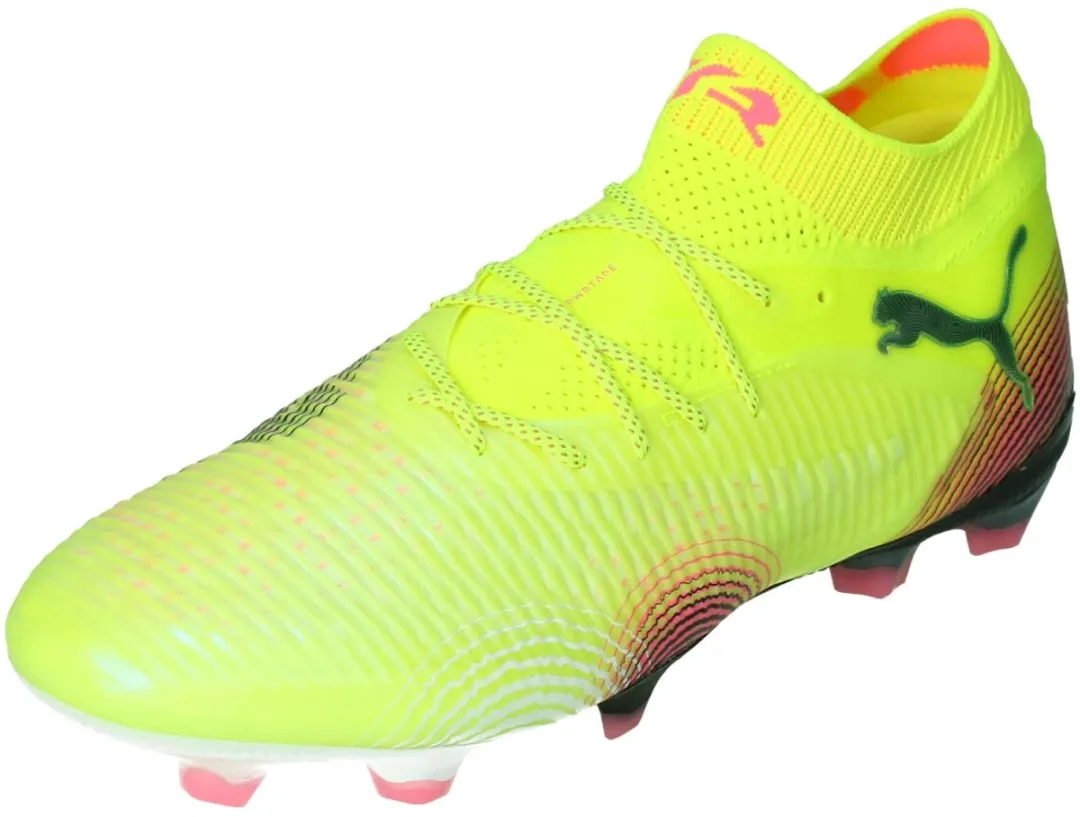 PUMA Future 8 Ultimate FG Voetbalschoenen 45 - Geel