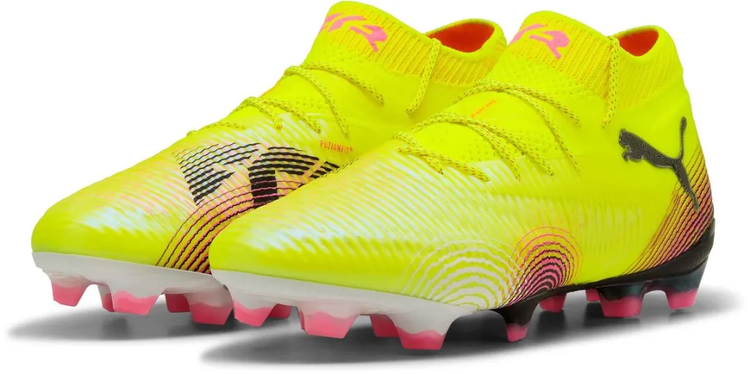 PUMA Future 8 Ultimate FG Voetbalschoenen 45 - Geel