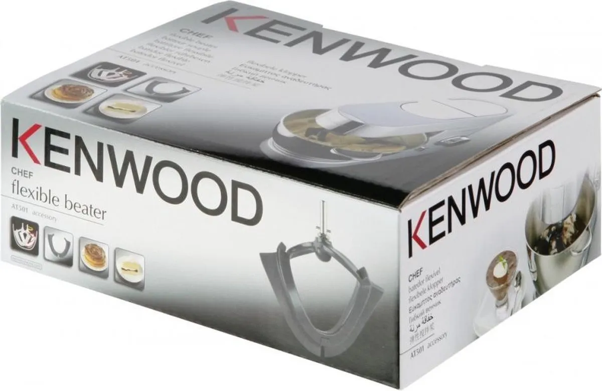 Kenwood Chef AT501 Flexiklopper - Zwart