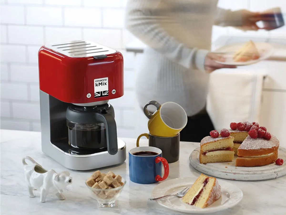 Kenwood kMix COX750RD Koffiezetapparaat - 1000W - Rood - afbeelding 6 van 6
