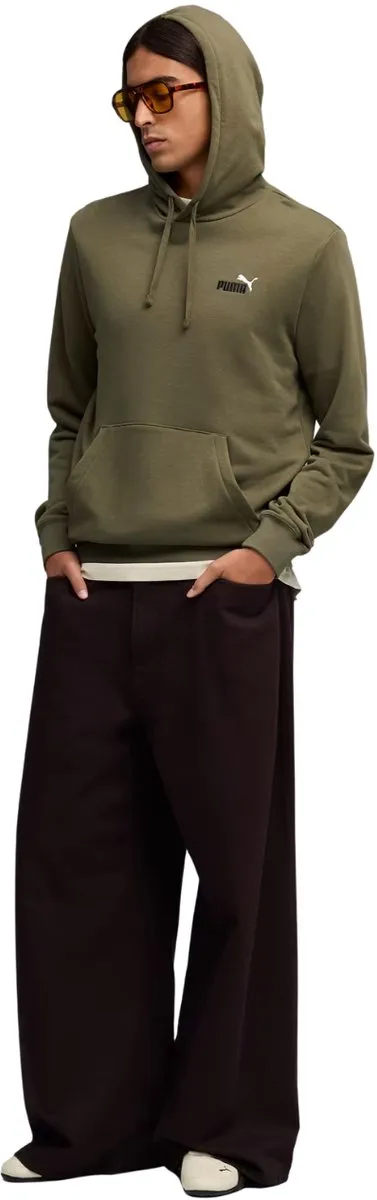 PUMA ESS 2 Color Hoodie - M - Olijfgroen