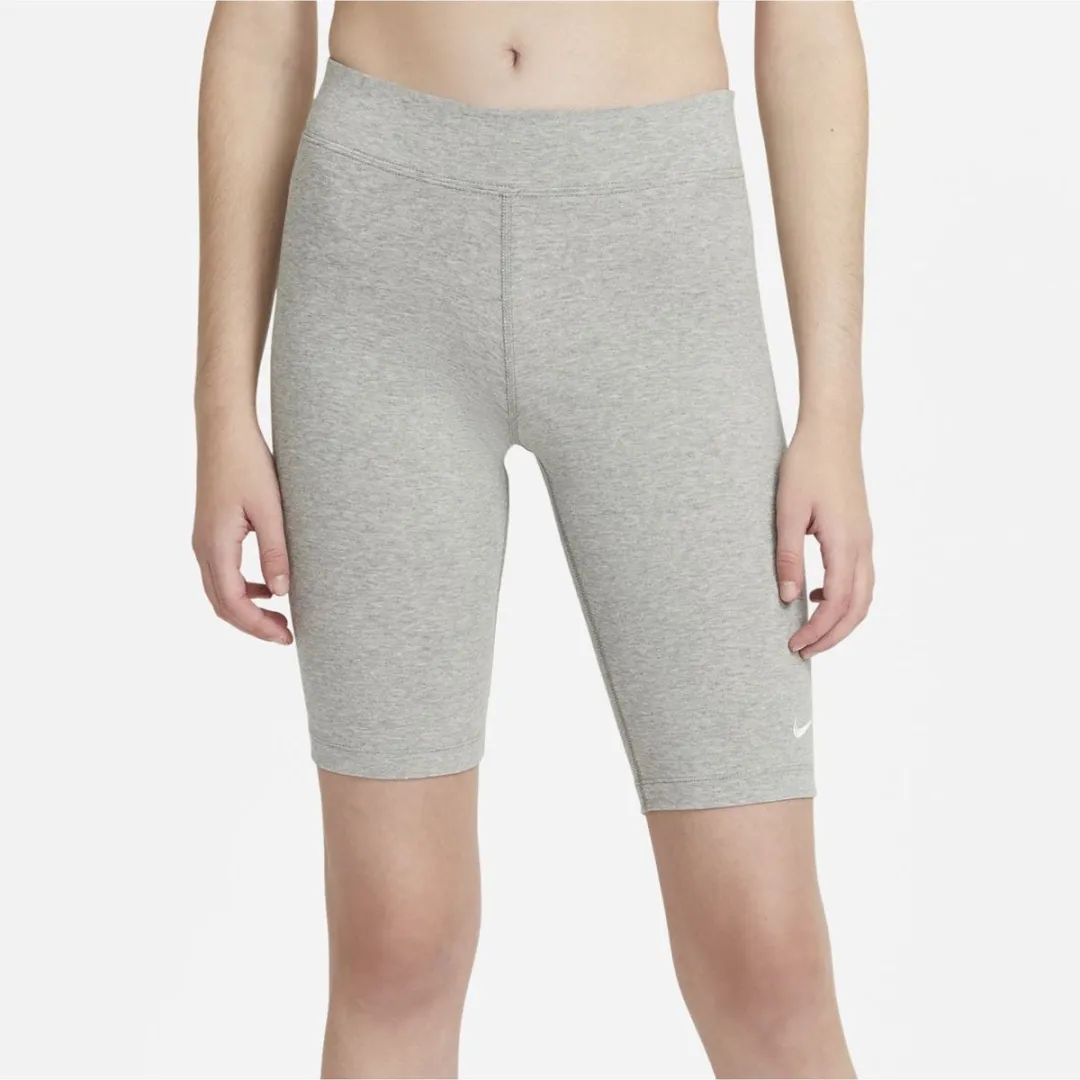 Nike Sportswear Bikershorts Vrouwen CZ8526-063 - XS - Lichtgrijs