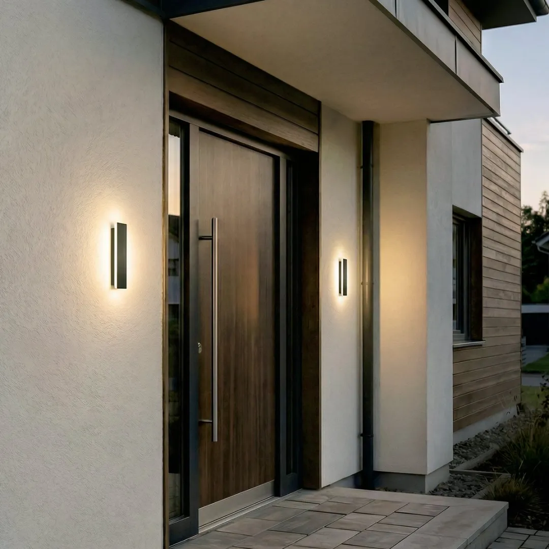 Calex Montevia Villa Wandlamp LED 12W - 2700K - Zwart - 2 Stuks