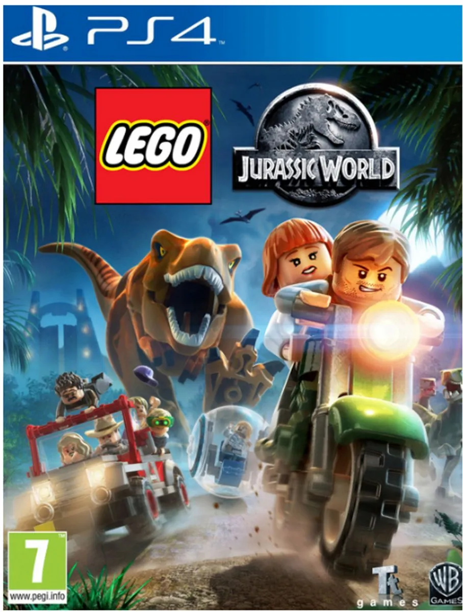 LEGO Jurassic World PS4 - Engelstalige Hoes