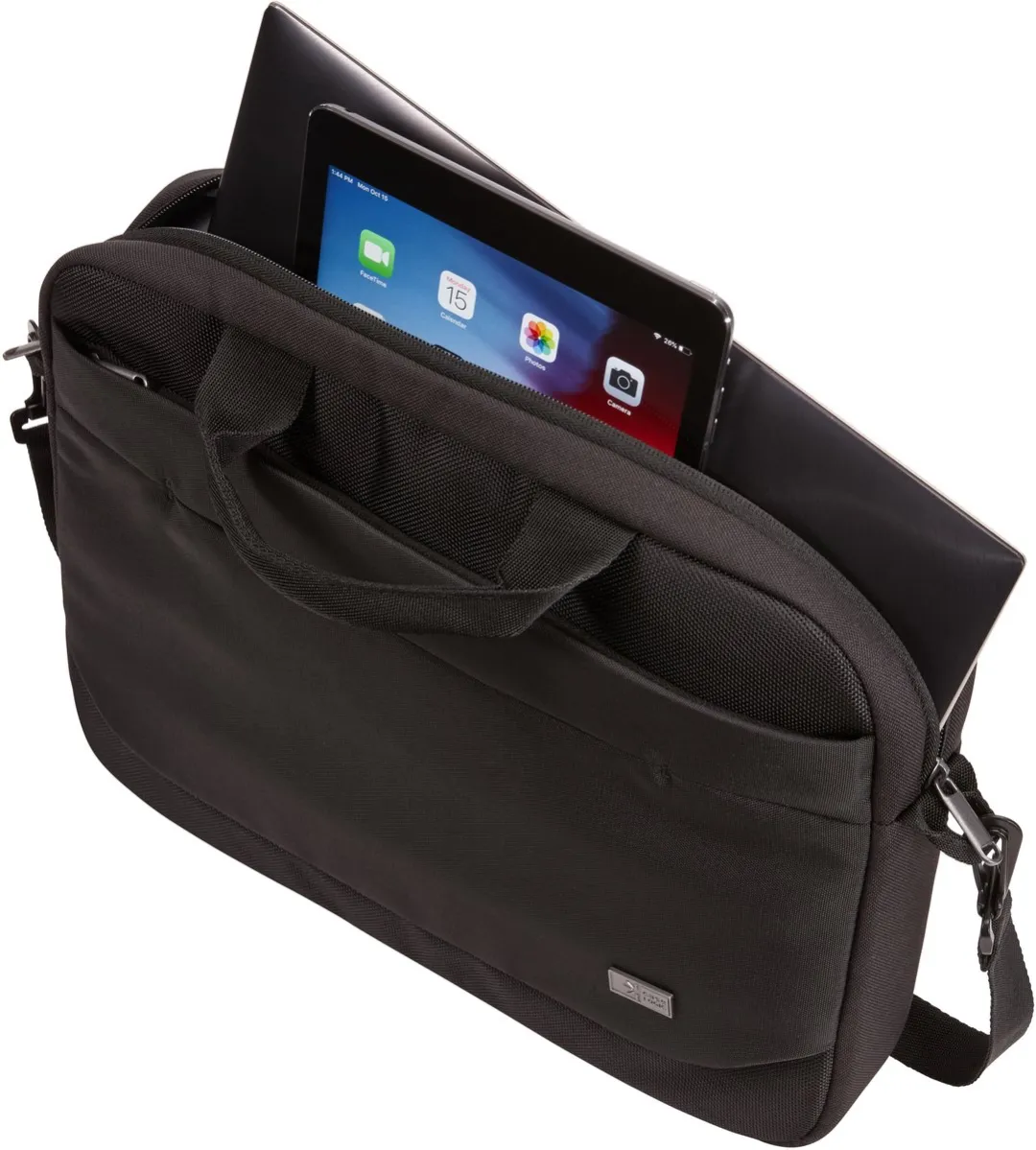 Case Logic Advantage AUA314K Laptopschoudertas 14" - Zwart