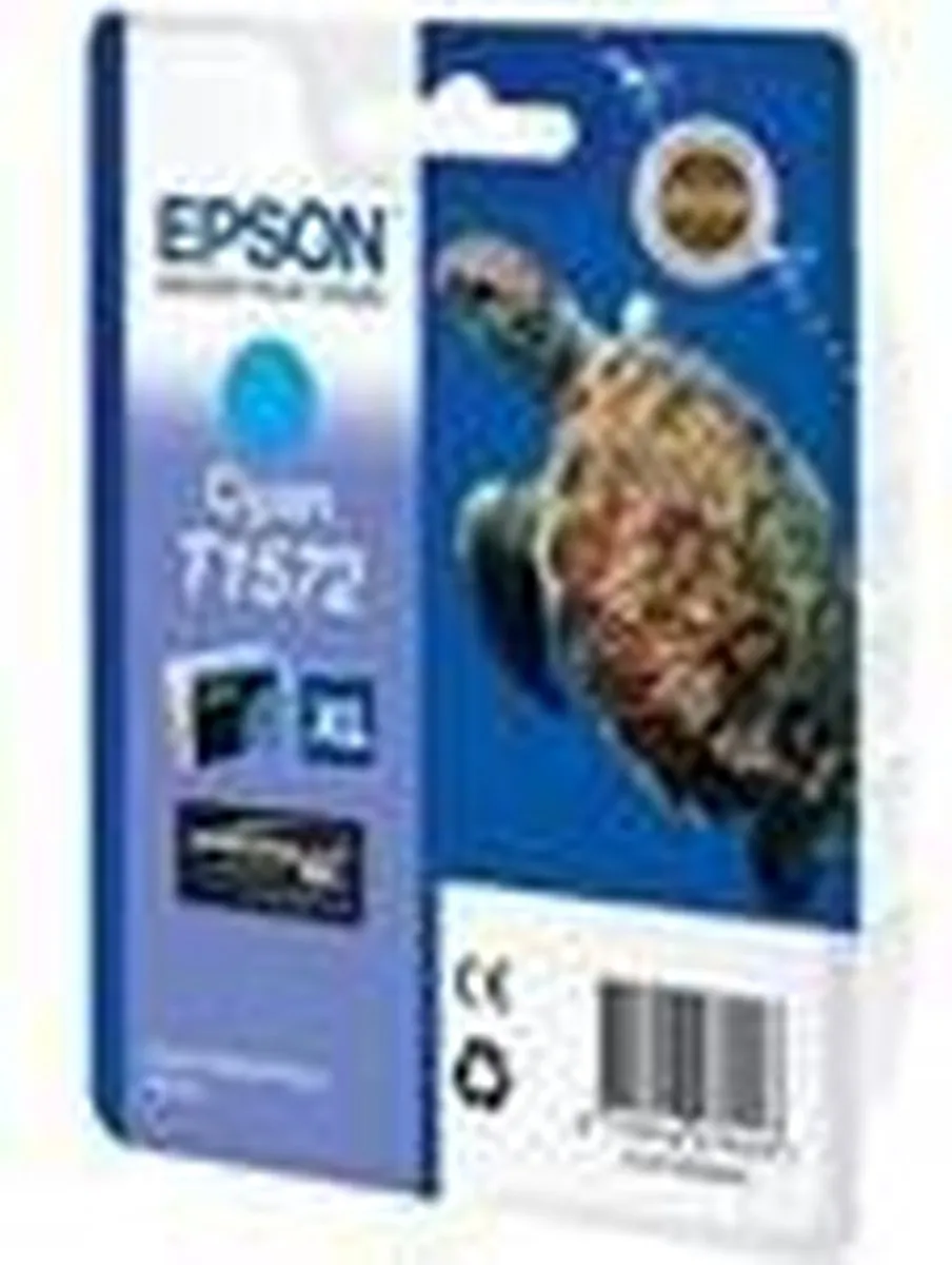 Epson T1572 C13T15724010 Inktcartridge - Cyaan XL - 25ml