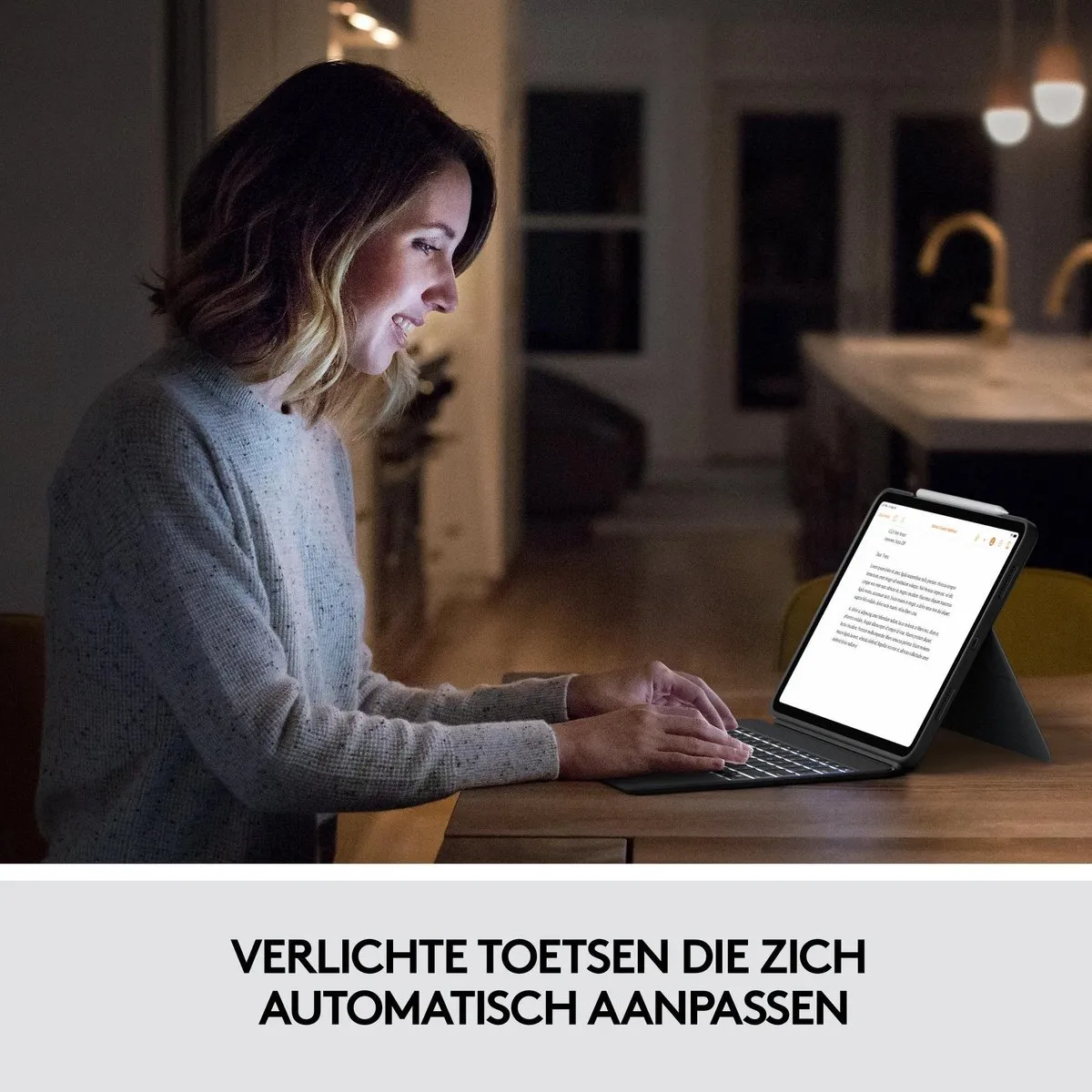 Logitech Combo Touch iPad Pro AZERTY 11