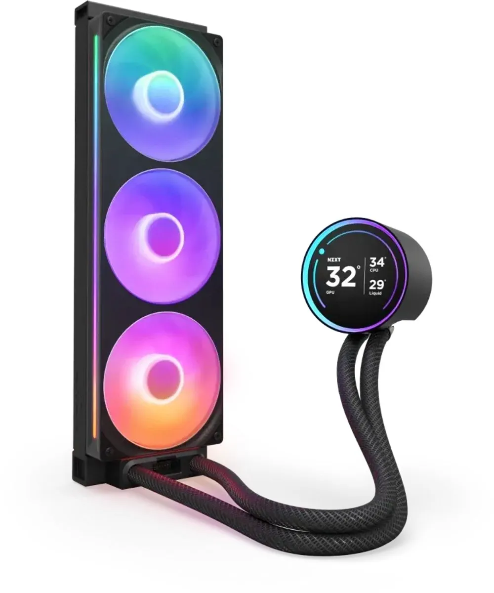NZXT Kraken Elite 360 RGB RL-KR36E-B2 - 360mm Koelset - Zwart