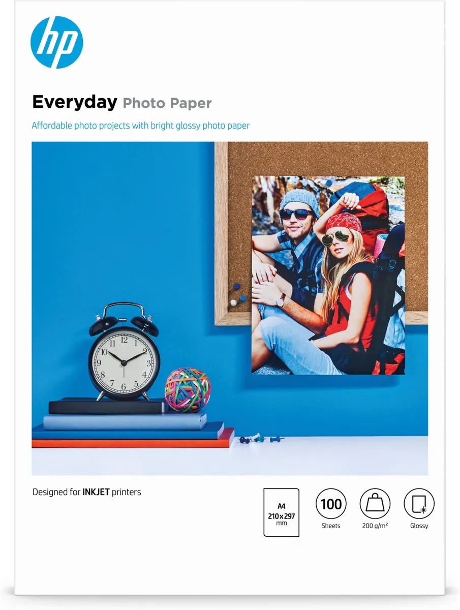 HP Q2510A Fotopapier Everyday A4 200g/m² - 100 Vel
