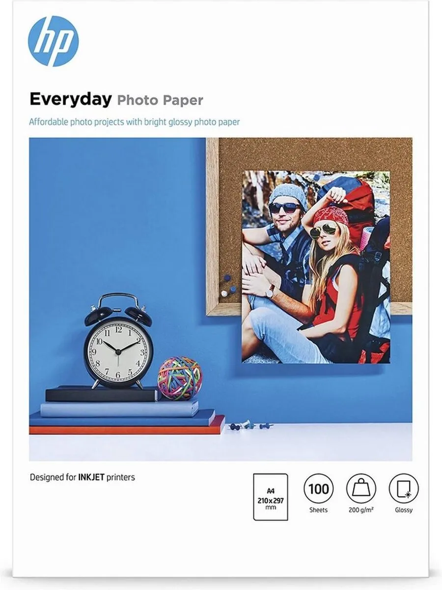 HP Q2510A Fotopapier Everyday A4 200g/m² - 100 Vel