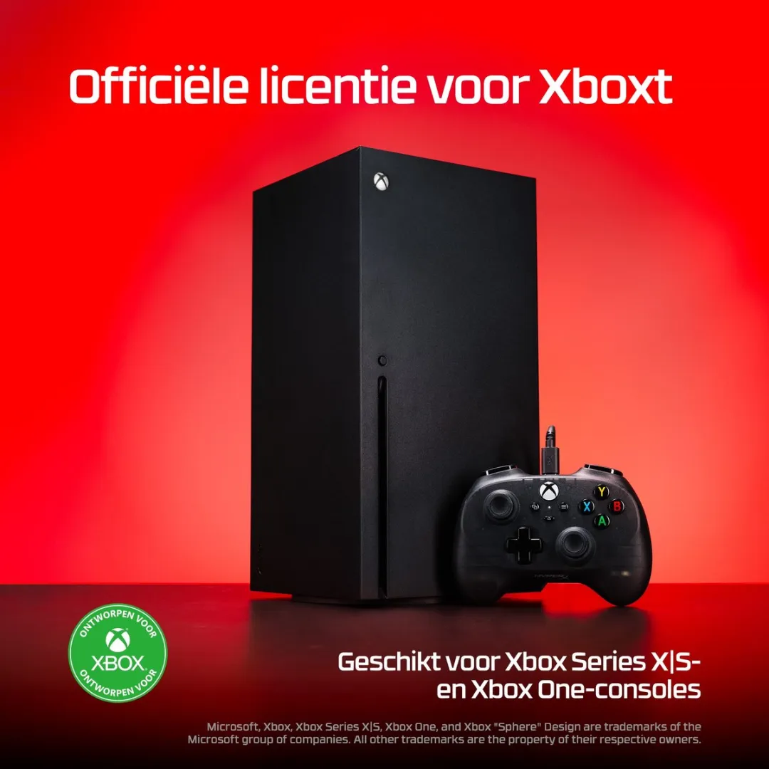 HyperX Clutch Tanto Mini WD Gamingcontroller - Zwart