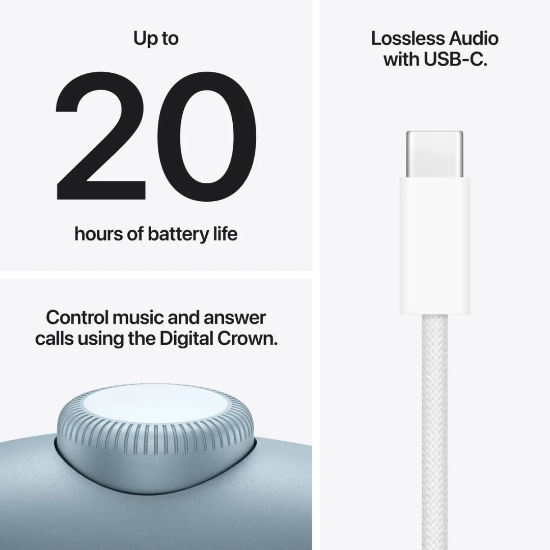 Apple AirPods Max 2 SM-R640NZKAXEF - Blauw