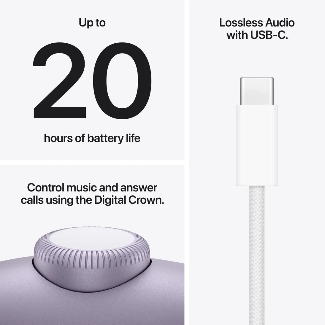 Apple AirPods Max 2 MHWP4ZM/A - Koptelefoon - Mauve