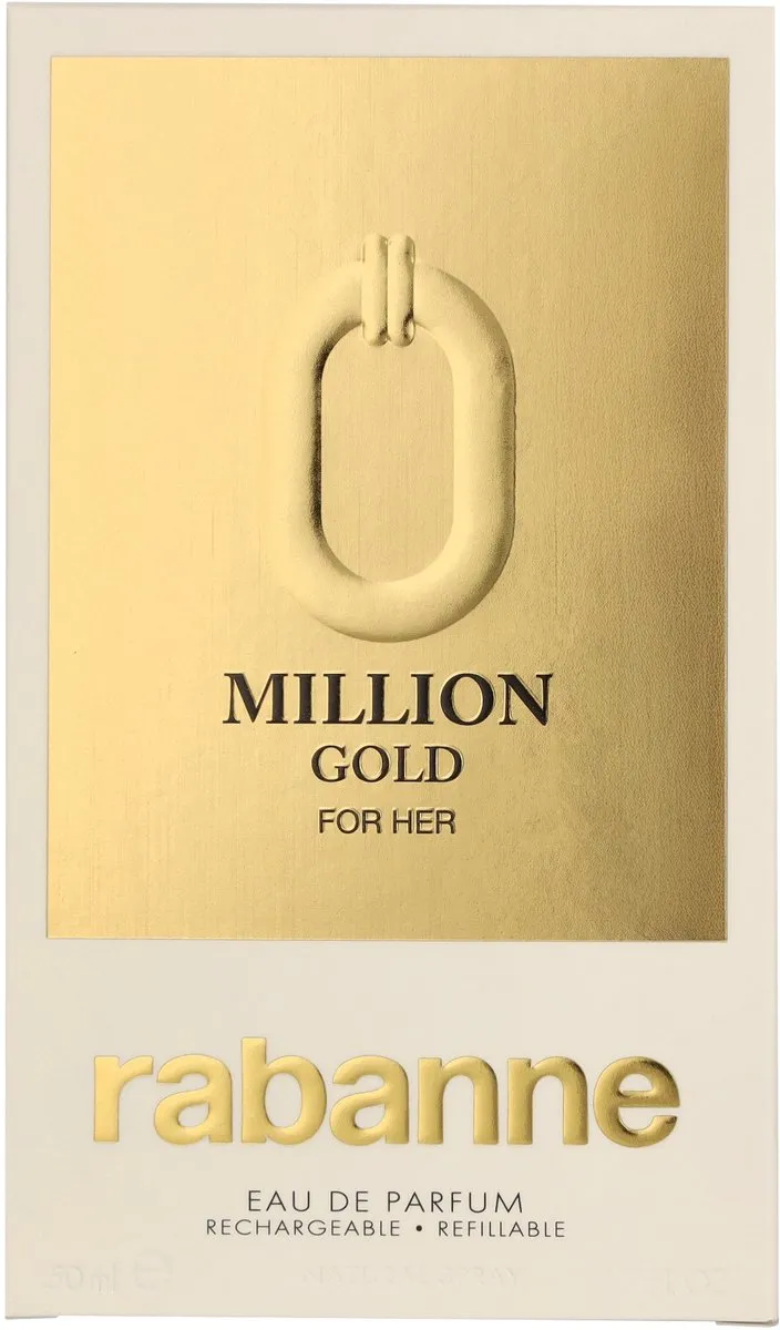 Paco Rabanne Million Gold For Her Eau de Parfum 50ml