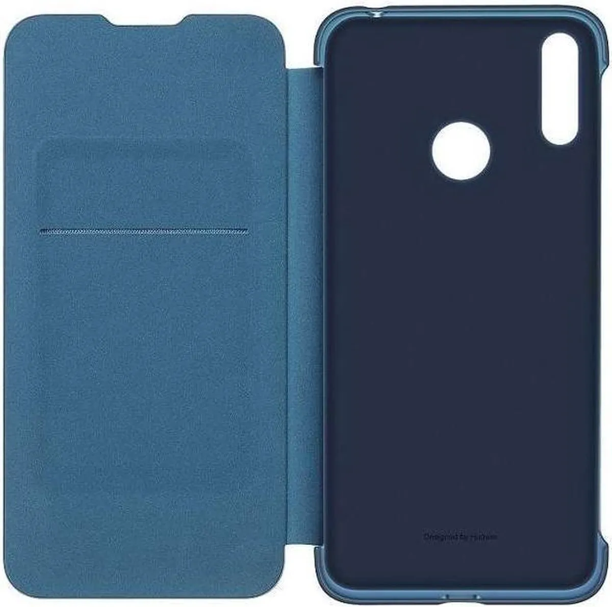 Huawei Y7 2019 Flip Cover - Blauw - 51992903