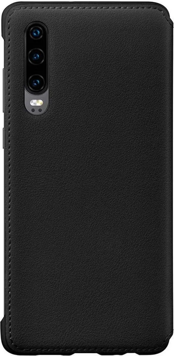 Huawei P30 Wallet Cover - Zwart - afbeelding 6 van 6