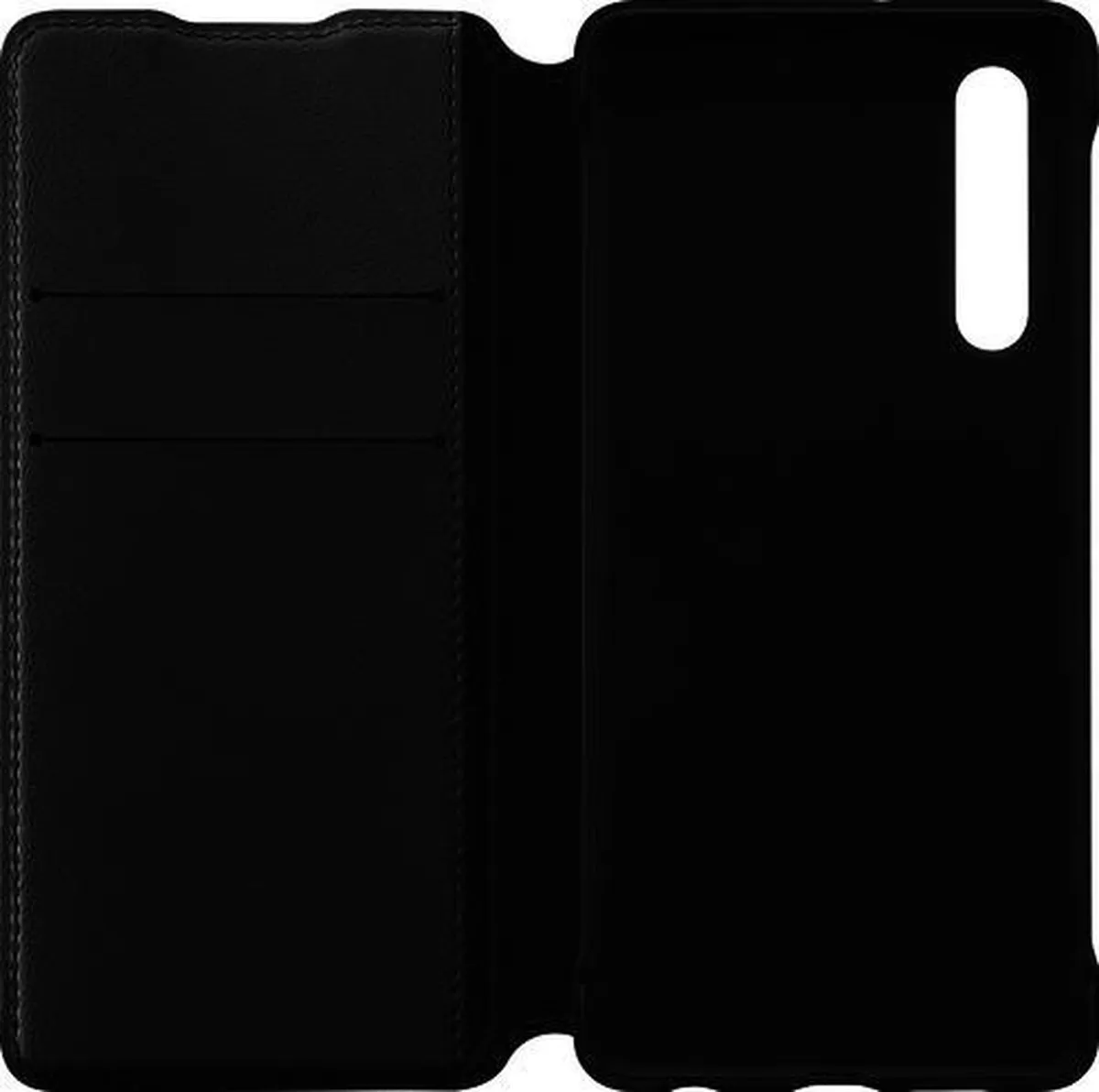 Huawei P30 Wallet Cover - Zwart