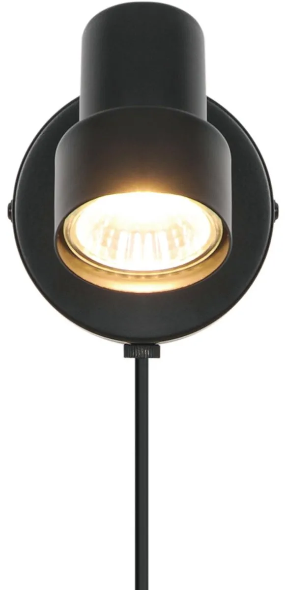 Nordlux Boston Wandlamp GU10 - Zwart