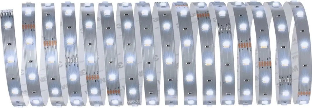 Paulmann MaxLED 250 LED-strip Instelbaar Wit 500cm - Zilver