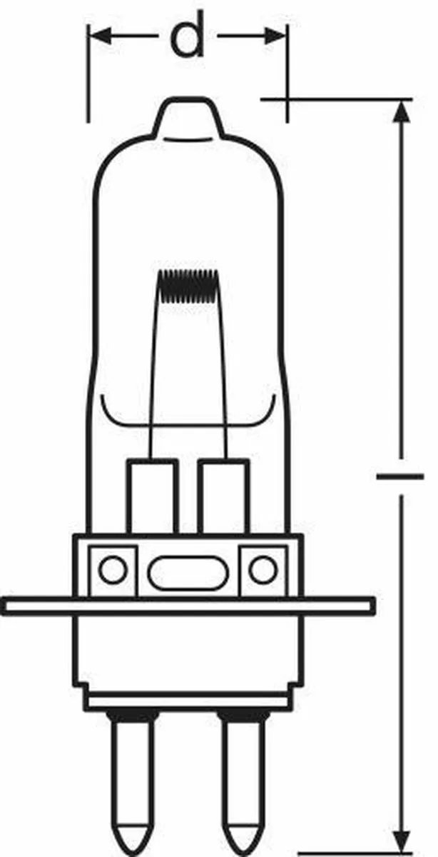 Osram 64260 Halogeenlamp 30W - Helder - afbeelding 4 van 6