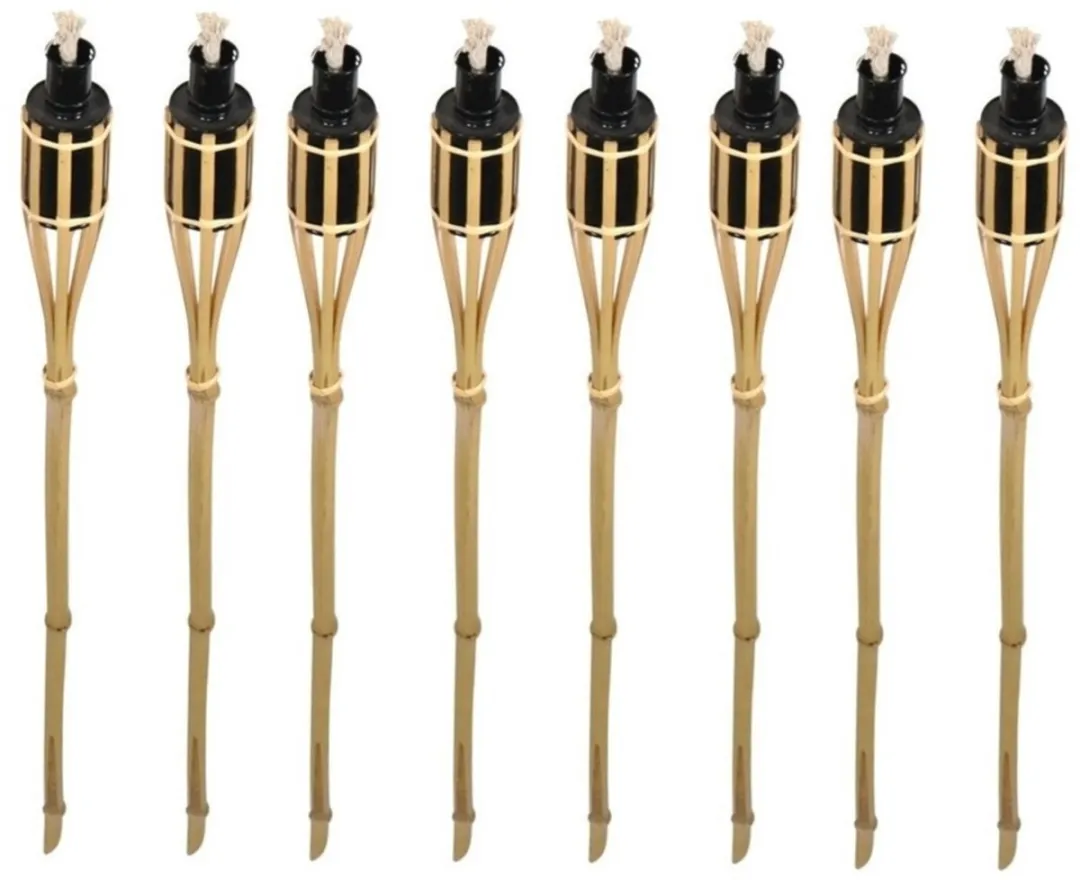 Bellatio Design Tuinfakkels 8 Stuks