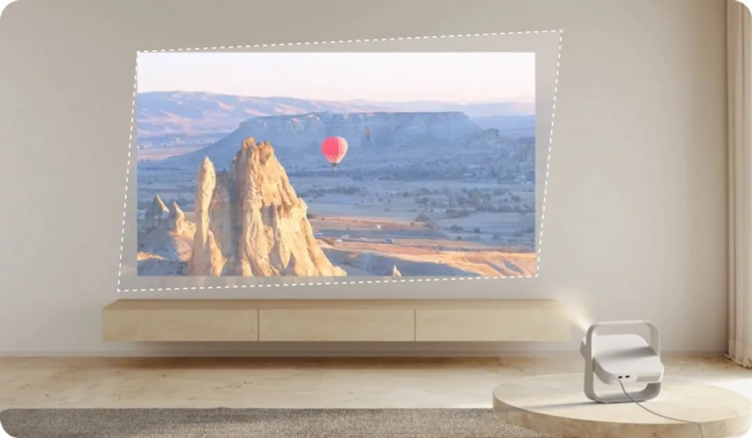 XGIMI Elfin Flip Plus Smart Projector - 400 Lumen Beige