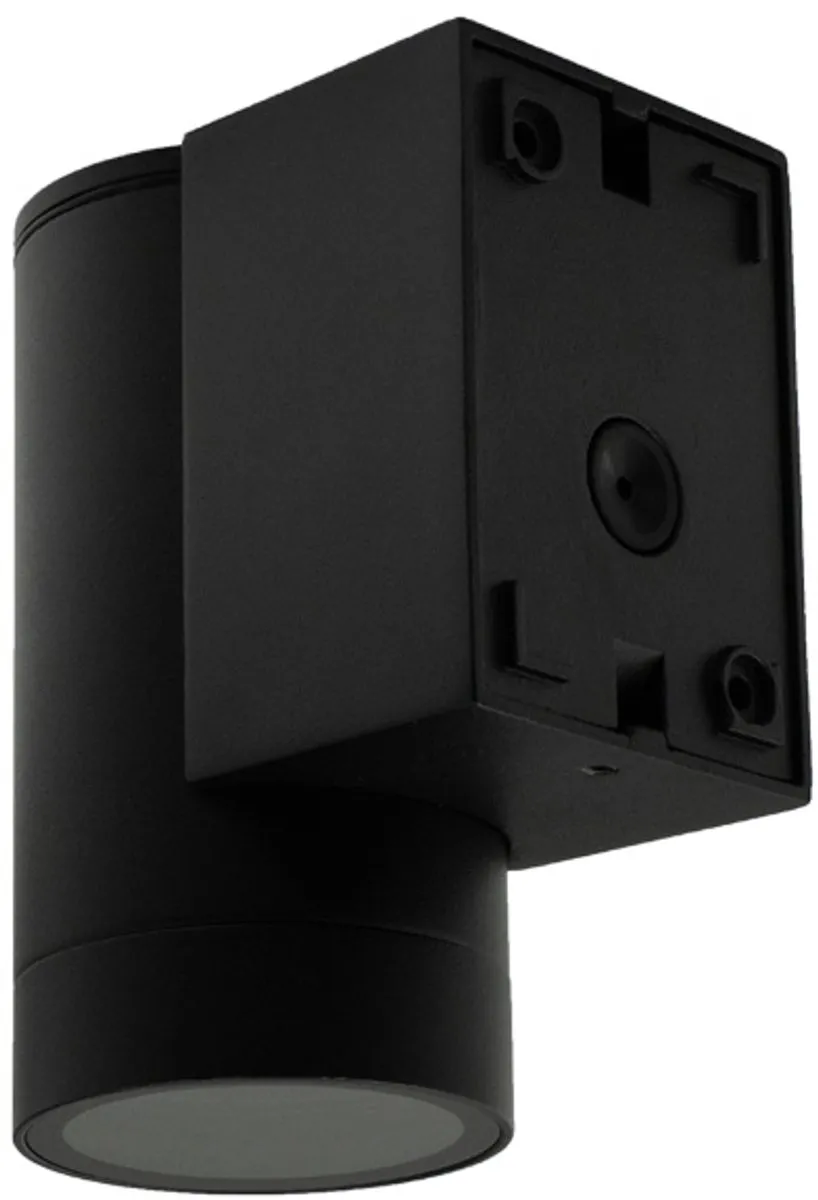 Lybardo Wandlamp LED GU10 Warmwit 2700K - Zwart - afbeelding 6 van 6