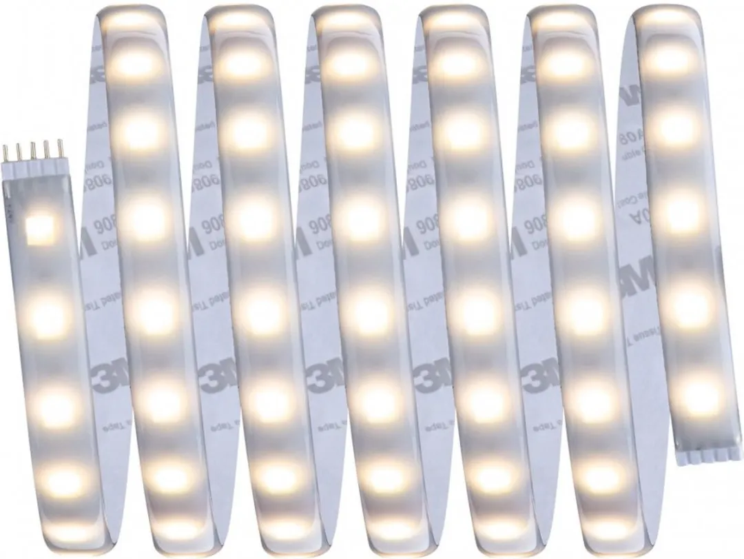 Paulmann LED-strip Uitbreidingsset 24V 2,5m Warmwit - Zilver