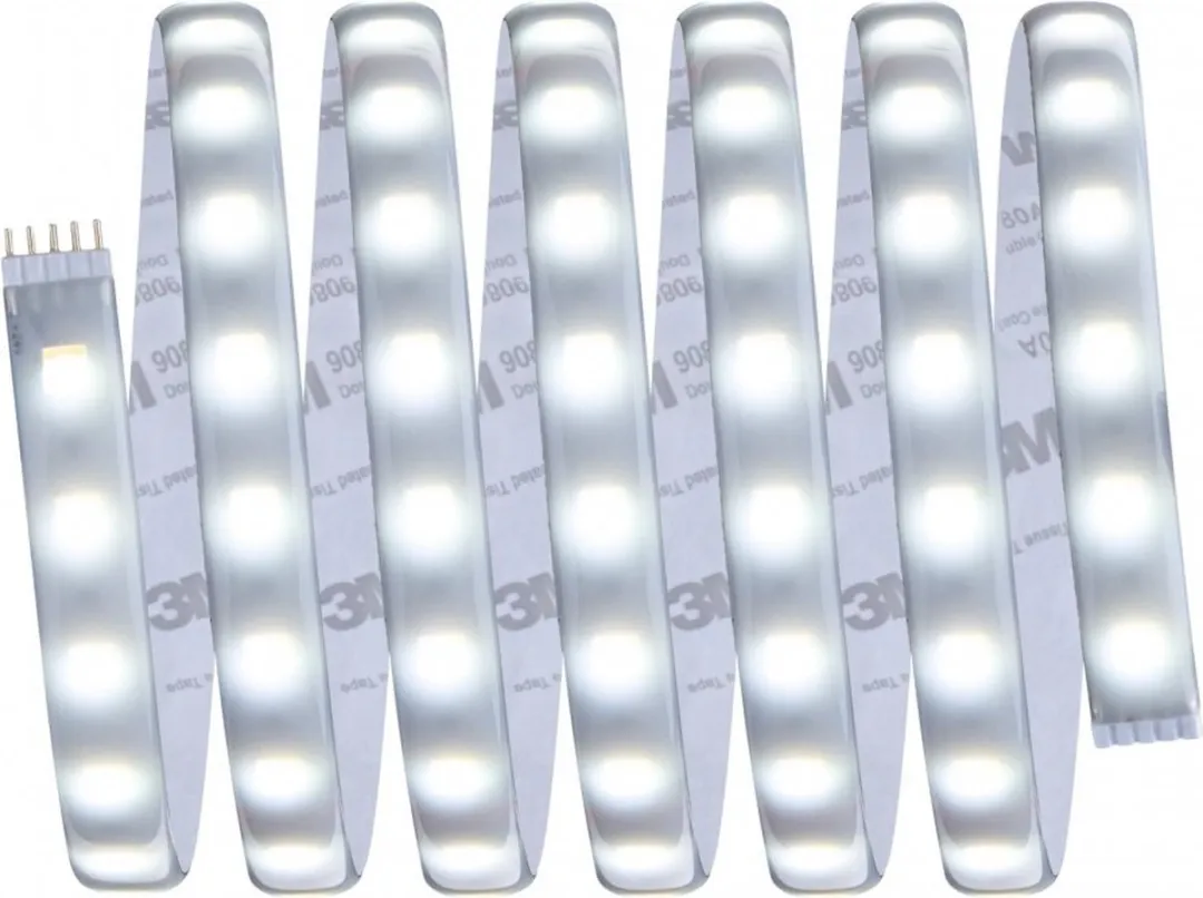 Paulmann LED-strip Uitbreidingsset 24V 2,5m Warmwit - Zilver