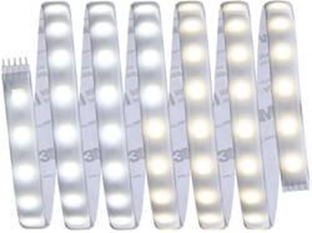 Paulmann LED-strip Uitbreidingsset 24V 2,5m Warmwit - Zilver