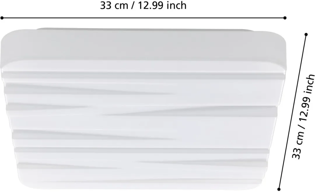 Eglo Ferentino Plafondlamp LED 33cm - Wit