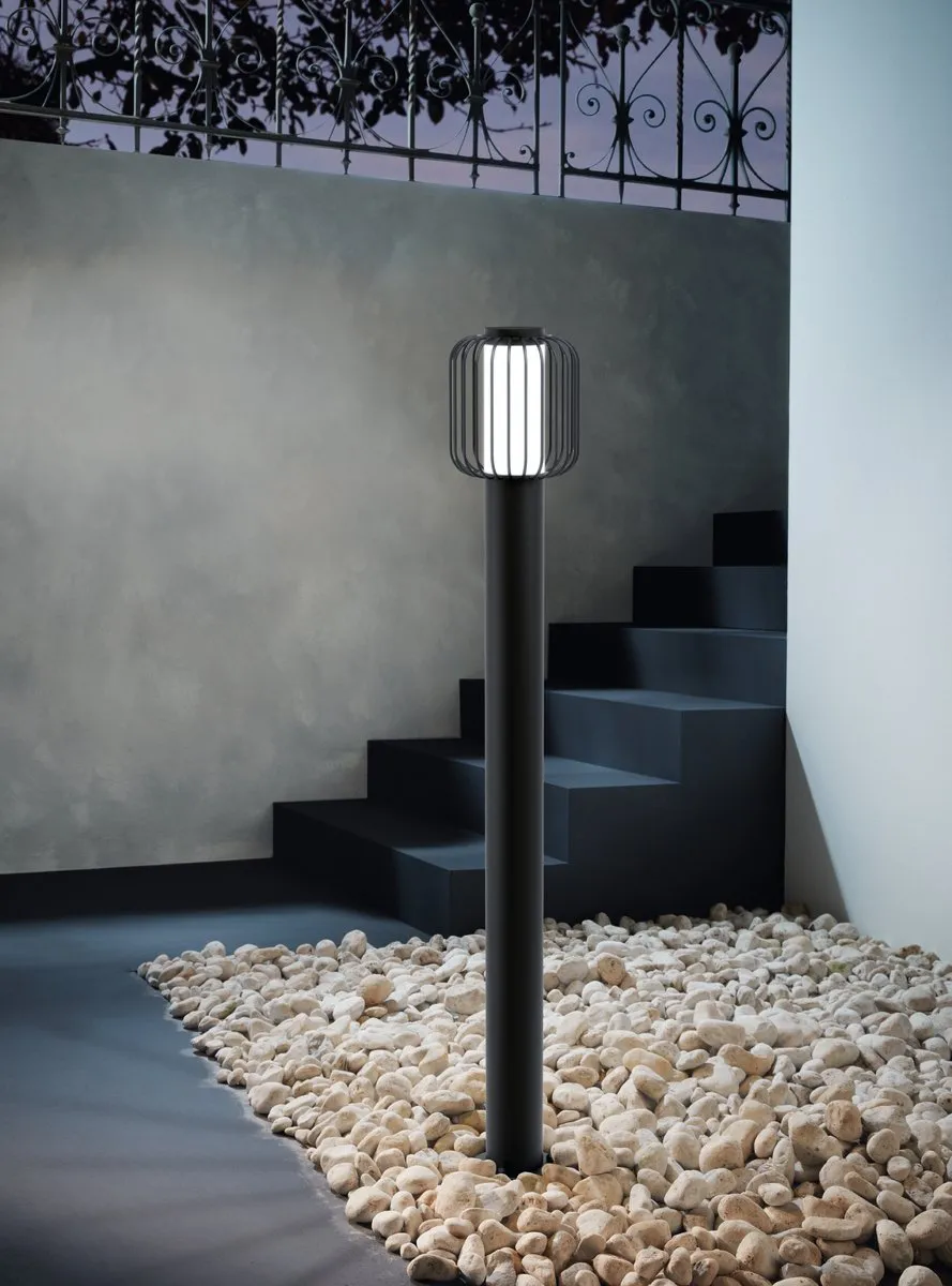 Eglo Ravello Sokkellamp E27 110cm - Zwart/Wit