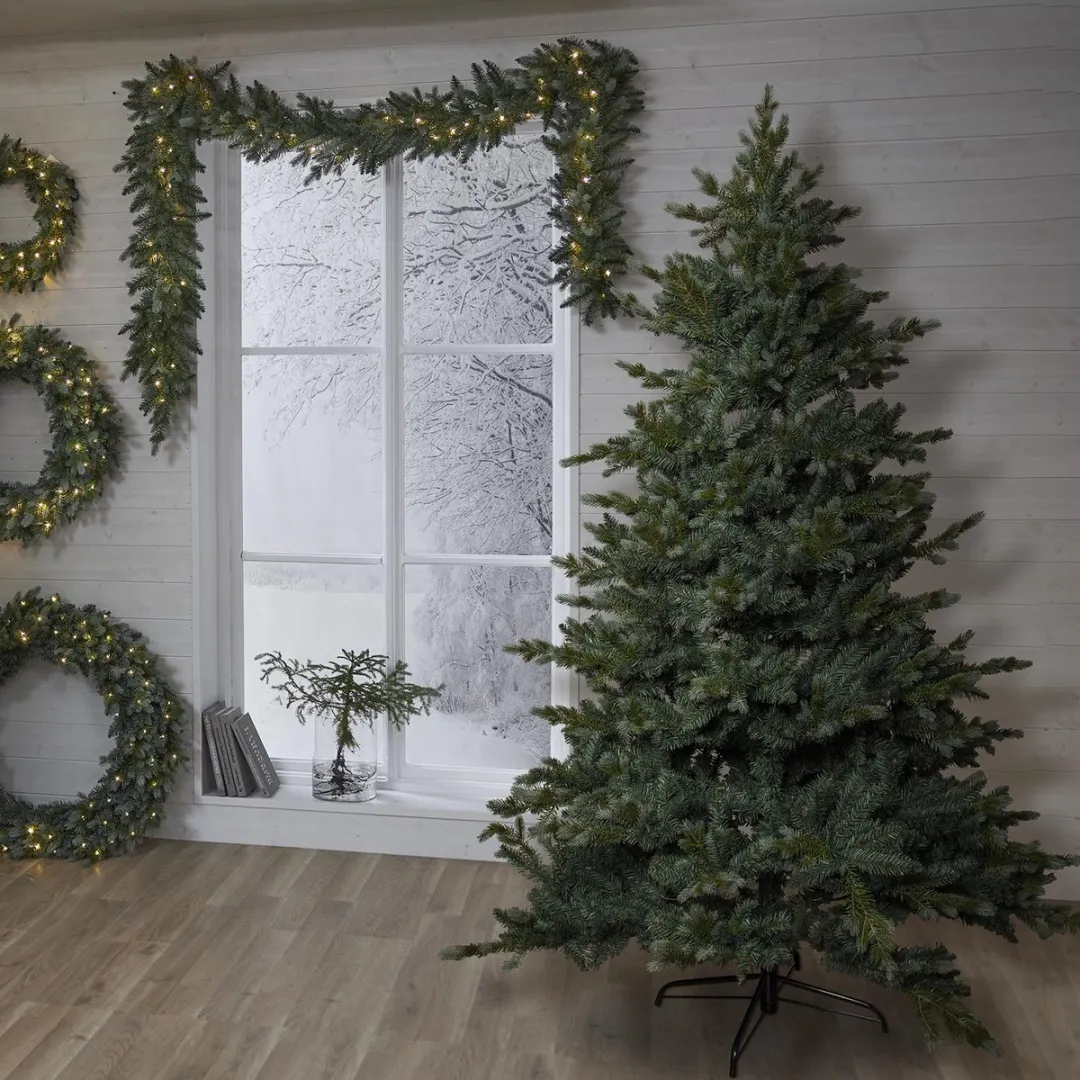 Star Trading Kunstkerstboom Greyland 210cm - Buiten - 142cm Ø