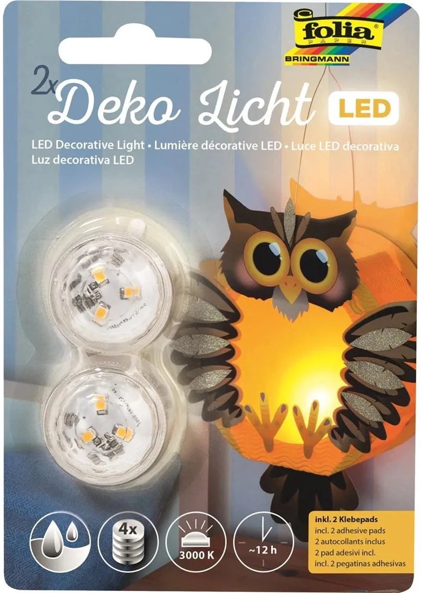 Folia LED Decoratielampje Warm Wit 3000K