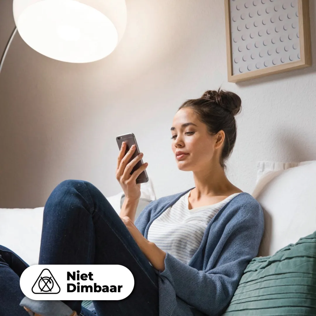 Philips LED E27 7.5W Daglicht - Mat